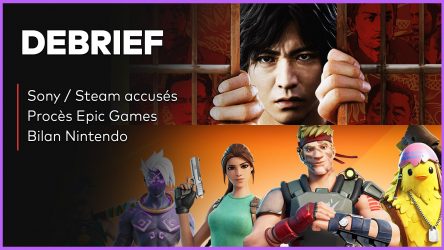 Image d'illustration pour l'article : Débrief' : Nouvelle PS5, procès Epic Games, bilan Switch et Lost Judgment