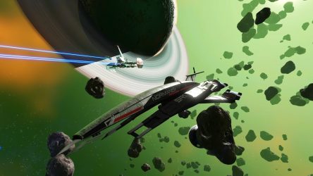 Image d'illustration pour l'article : No Man's Sky : Le Normandy SR-1 de Mass Effect arrive dans le jeu