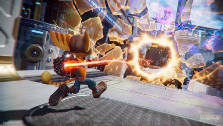 Image d'illustration pour l'article : Ratchet & Clank : Rift Apart met en avant les déplacements et les armes dans une nouvelle vidéo