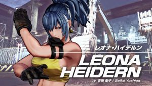 The King of Fighters XV : Leona Heidern en tank(top)