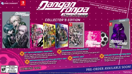 Image d'illustration pour l'article : Danganronpa Decadence : L'édition collector est disponible en précommande