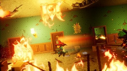 Image d'illustration pour l'article : Firegirl: Hack ‘n Splash Rescue fait face aux flammes divines dans un extrait de gameplay avec un boss