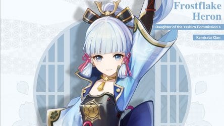 Image d'illustration pour l'article : Genshin Impact présente les premiers personnages d'Inazuma avec Ayaka, Yoimiya et Sayu