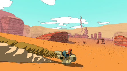 Image d'illustration pour l'article : Test Sable - Une direction artistique atypique pour un gameplay rachitique