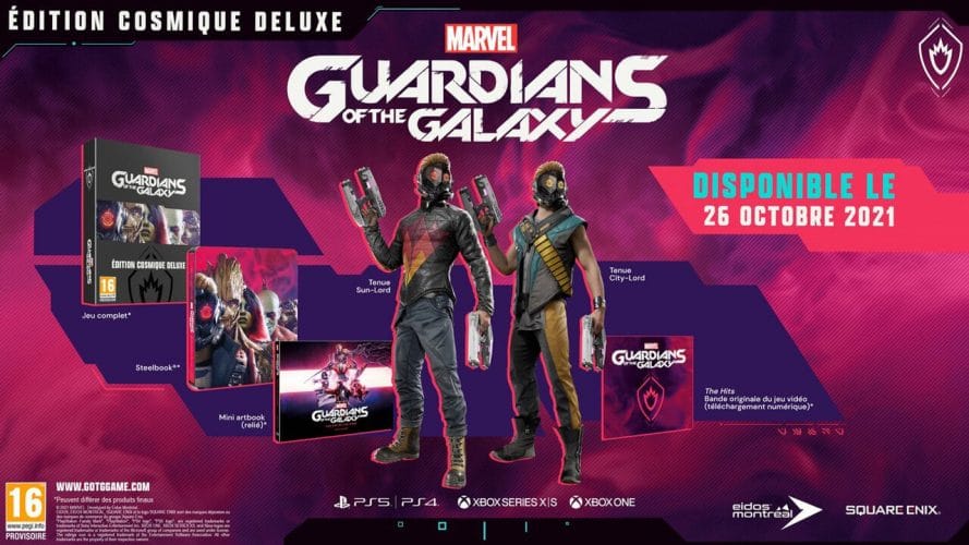 Marvels guardians of the galaxy edition cosmique 1