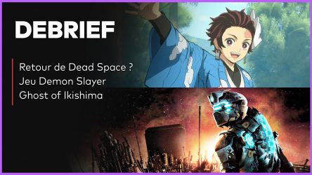 Image d'illustration pour l'article : Débrief' : Dead Space, Demon Slayer, Ghost of Ikishima et The Legend of Heroes