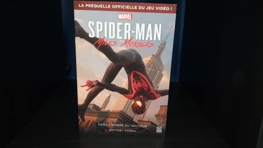 Miles morales - spider-man - homme araignée - roman - couverture