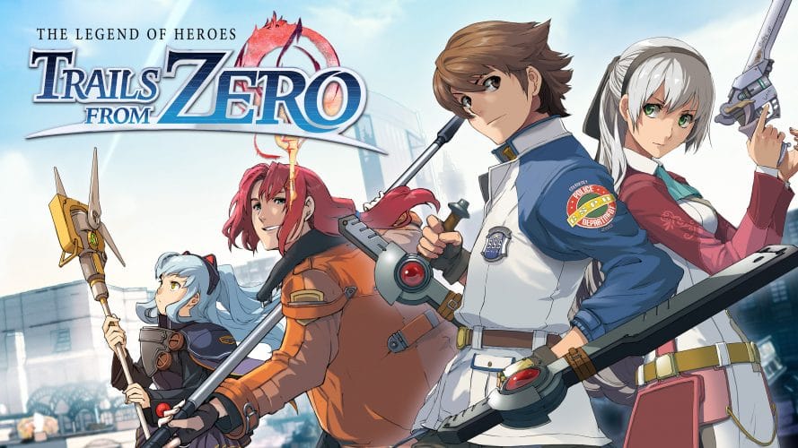 The legend of heroes trails from zero key art 1