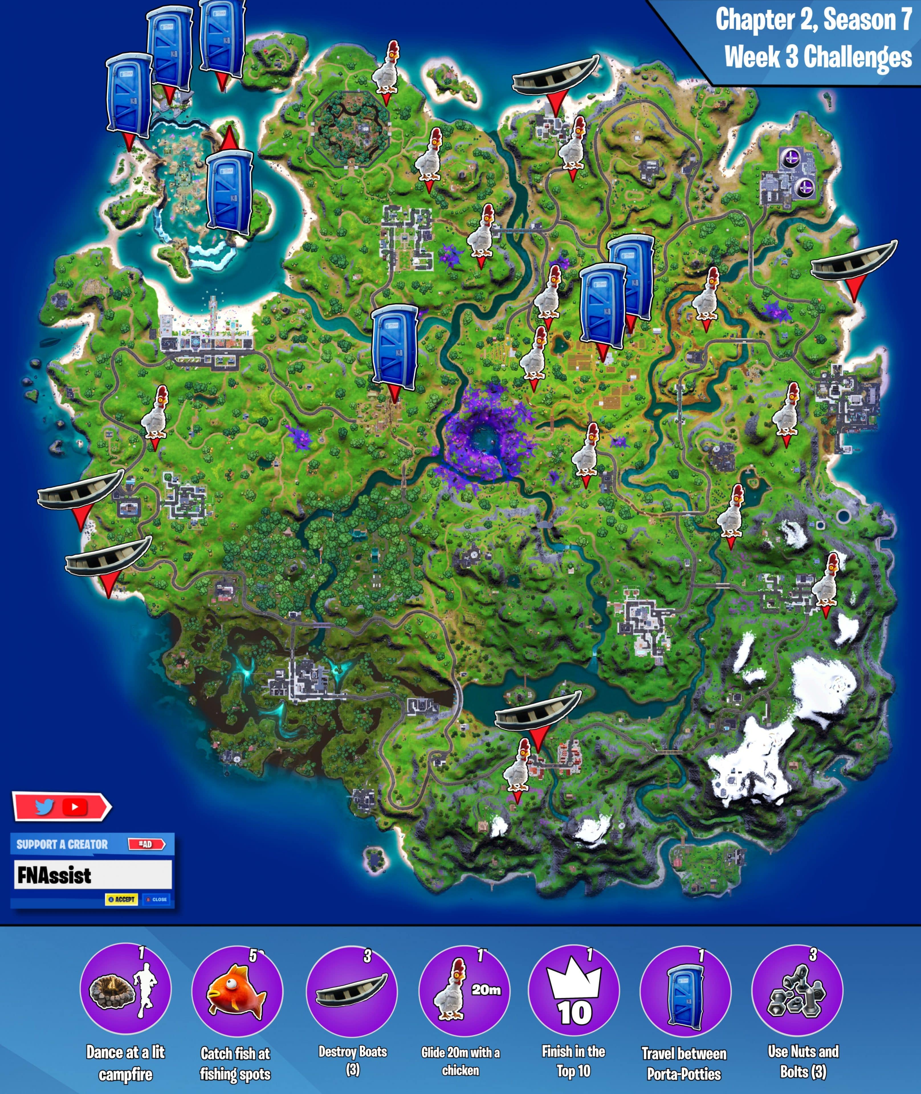 Qu tes De La Semaine 3 Guide Fortnite Saison 7 Qu tes De La Semaine 3 Guide Fortnite Saison 7
