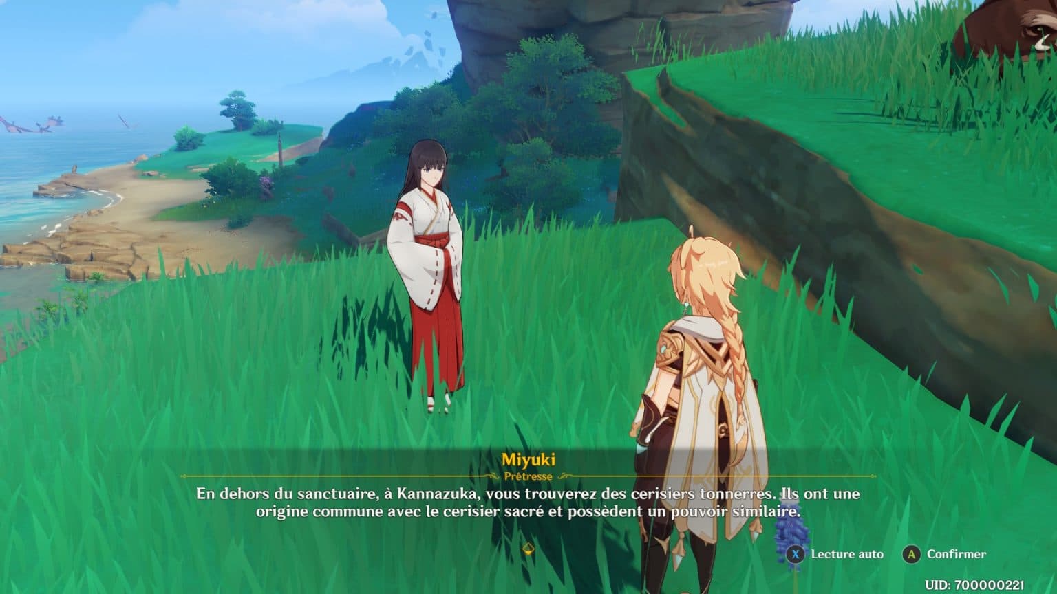 Sakurologie, soluce et emplacement Cerisier Tonnerre Guide Genshin Impact