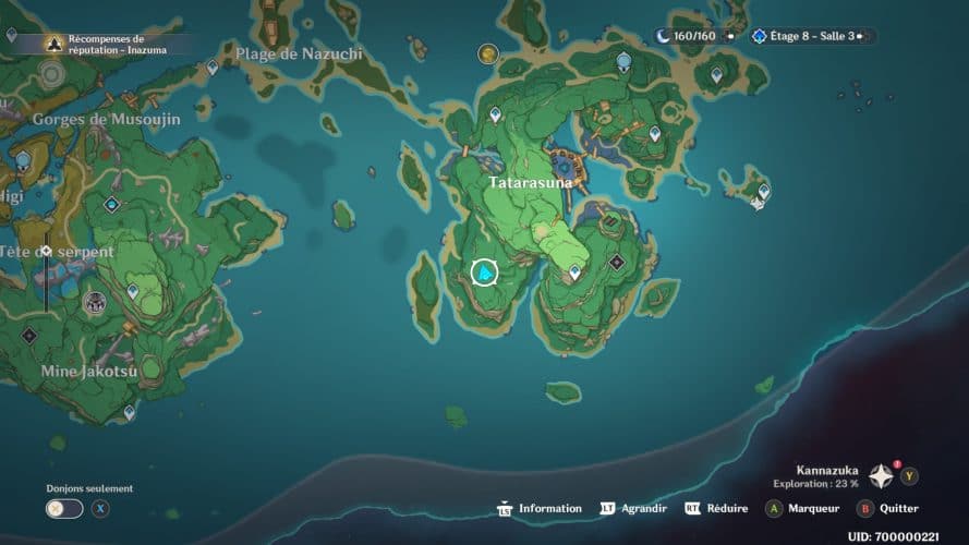 Sakurologie, soluce et emplacement Cerisier Tonnerre Guide Genshin Impact