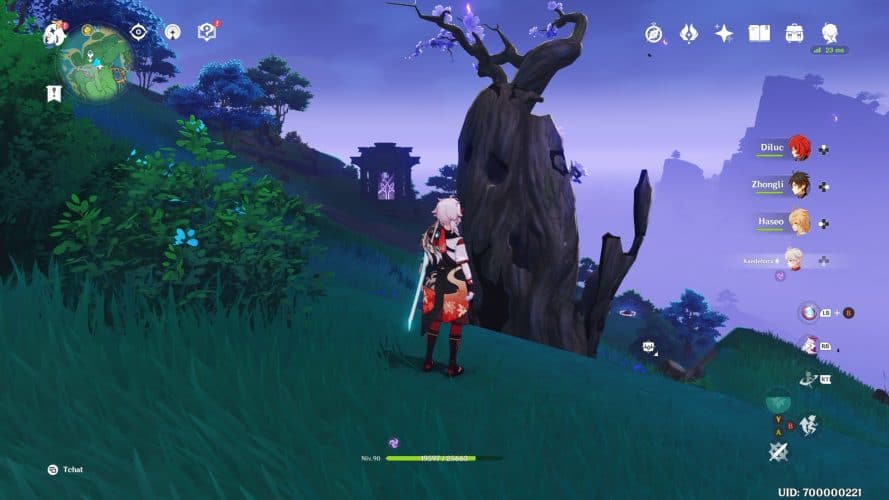 Sakurologie, soluce et emplacement Cerisier Tonnerre Guide Genshin Impact