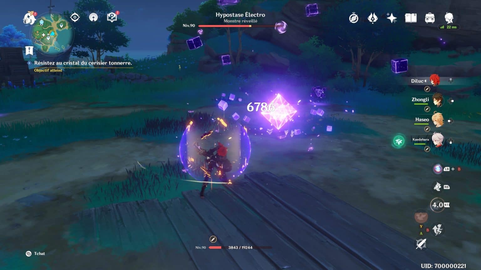 Sakurologie, soluce et emplacement Cerisier Tonnerre Guide Genshin Impact