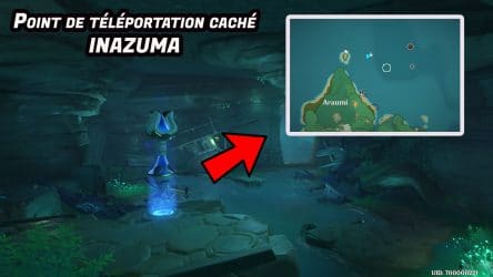 Image d'illustration pour l'article : Atteindre le point de téléportation sous l'eau à Inazuma - Genshin Impact