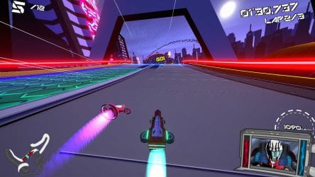 Image d'illustration pour l'article : Ion Driver : Un WipEout-like indépendant sort dès aujourd'hui sur PS4
