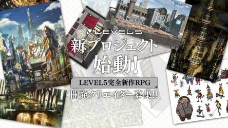 Image d'illustration pour l'article : Level-5 recrute pour un tout nouveau RPG encore non-annoncé