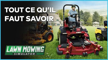 Image d'illustration pour l'article : Lawn Mowing Simulator : Tout savoir du simulateur de tondeuse à gazon en 5 minutes