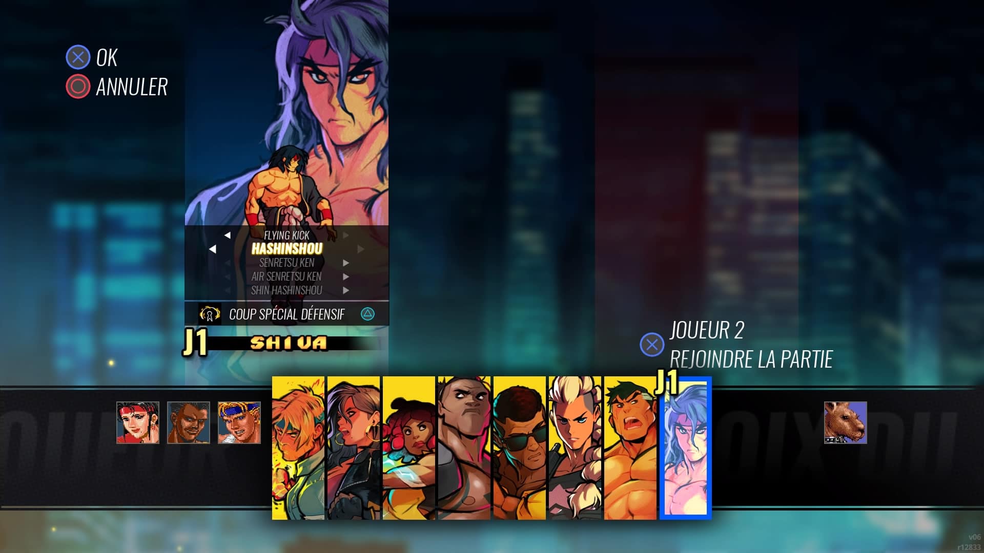 Streets of rage 4 roster