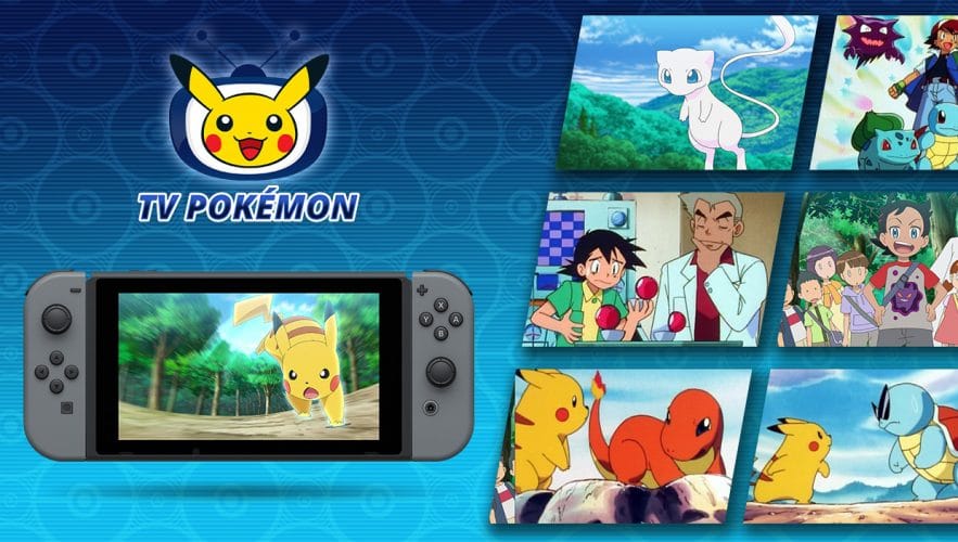 L'application TV Pokémon arrive sur Switch dès aujourd'hui