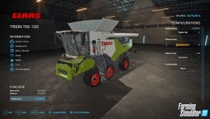 Fs22 claas trion 750 5