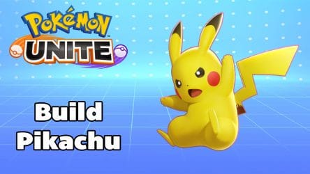 Image d'illustration pour l'article : Pikachu : build, compétences, objets - Pokémon Unite