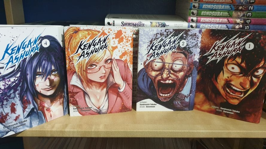 Kengan Ashura - Ohma - Kazuo - Manga - Baston