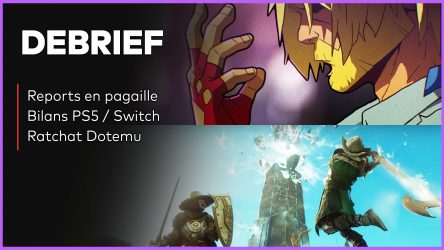 Image d'illustration pour l'article : Débrief' : Reports en masse (New World, Diablo), bilans PS5 / Switch et The Wayward Realms