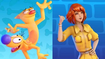 Image d'illustration pour l'article : Nickelodeon All-Star Brawl invite April O'Neil et Michat-Michien