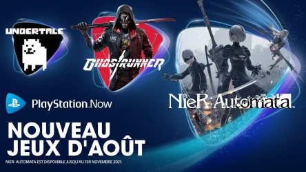 Image d'illustration pour l'article : PlayStation Now : NieR Automata, Ghostrunner et Undertale rejoignent le programme