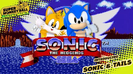 Image d'illustration pour l'article : Sonic et Tails s'invitent dans Super Monkey Ball: Banana Mania