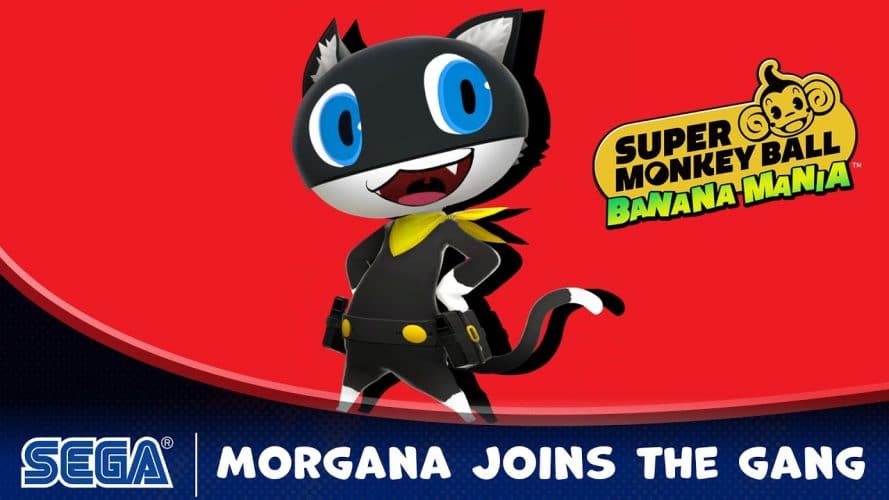 Image d\'illustration pour l\'article : Super Monkey Ball: Banana Mania accueillera Morgana (Persona 5) en DLC