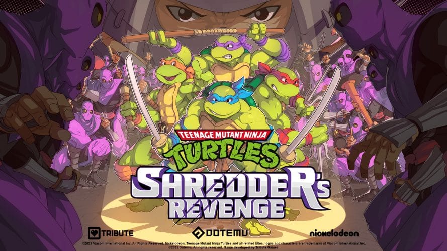 Teenage mutant ninja turtles shredder revenge key art 1