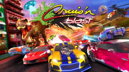 Image d'illustration pour l'article : Le jeu de course Cruis'n Blast sort ce 14 septembre sur Nintendo Switch