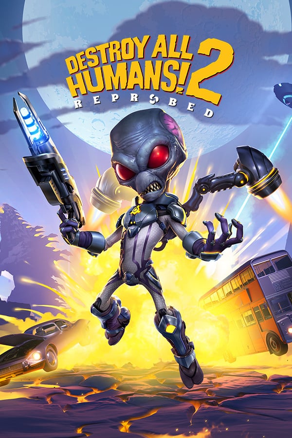 Jaquette de Destroy All Humans! 2 Reprobed