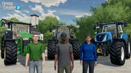 Image d'illustration pour l'article : Farming Simulator 22 supportera le crossplay