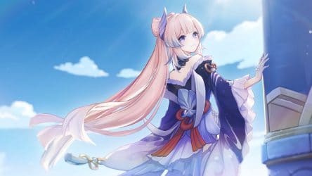 Image d'illustration pour l'article : Genshin Impact : Sangonomiya Kokomi est mise en avant dans une nouvelle vidéo