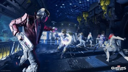 Image d'illustration pour l'article : Marvel's Guardians of the Galaxy : Un peu d'exploration et quelques combats en vidéo