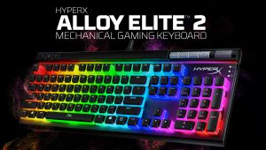 Image d'illustration pour l'article : Test HyperX Alloy Elite 2 – Un clavier mécanique solide et coloré