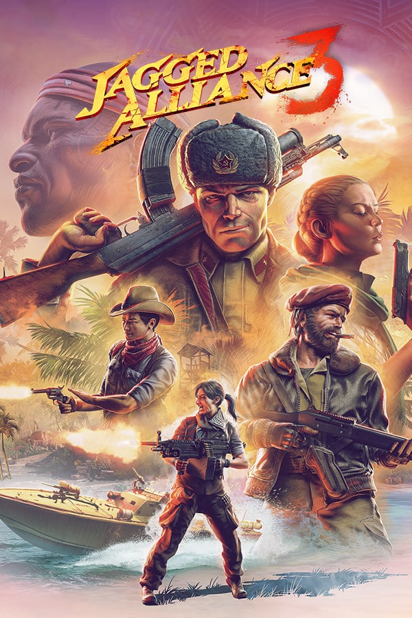 Jaquette Jagged Alliance 3