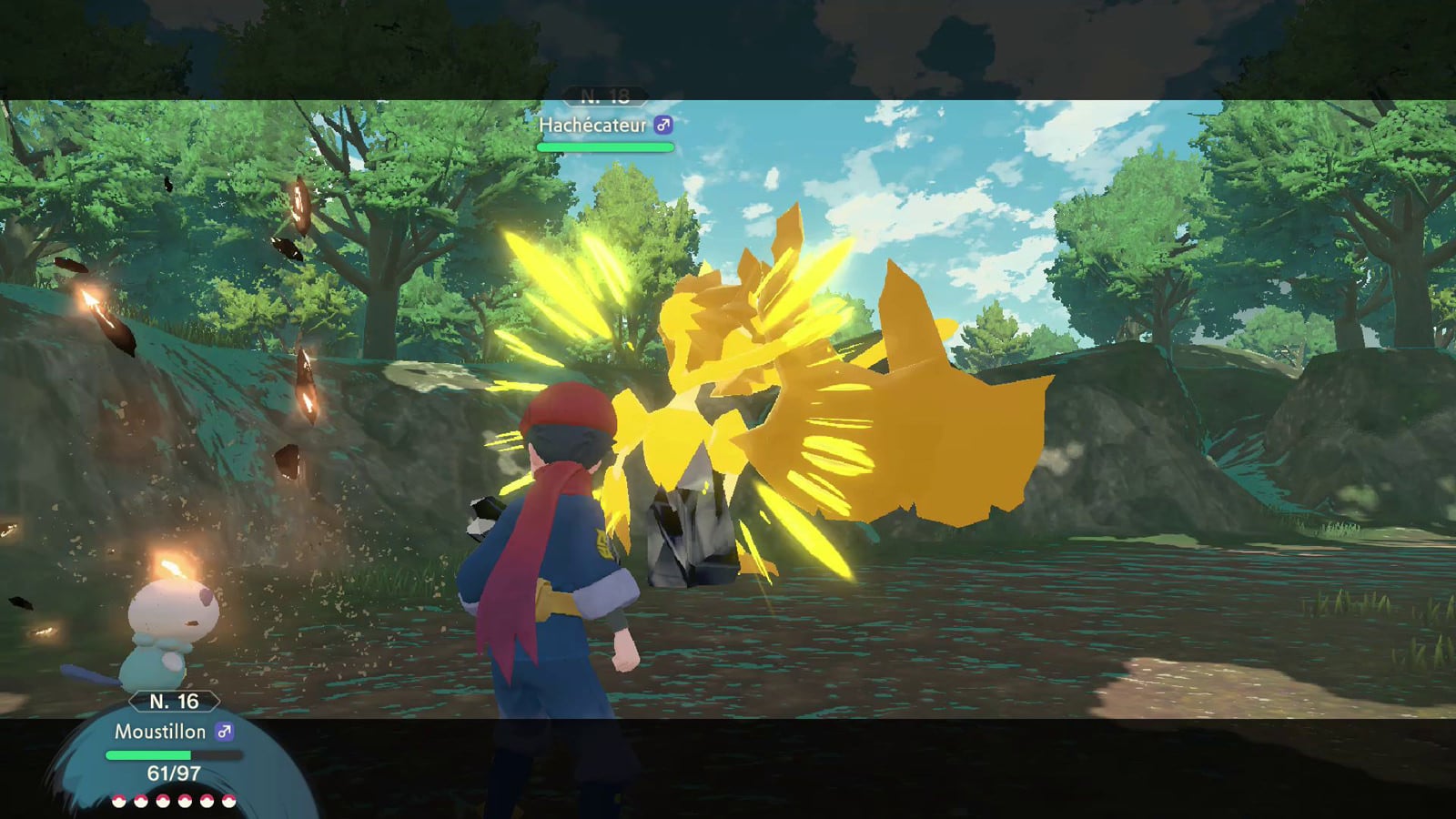 Légendes Pokémon Arceus dévoile son boss Hachécateur