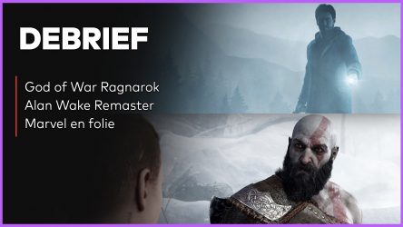 Image d'illustration pour l'article : Débrief' : God of War Ragnarok, Alan Wake Remastered, Twisted Metal et Marvel