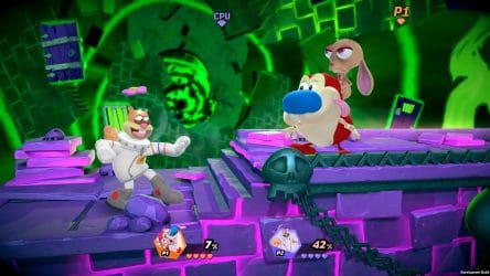 Image d'illustration pour l'article : Nickelodeon All-Star Brawl confirme le duo Ren & Stimpy