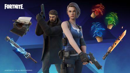Image d'illustration pour l'article : Fortnite : Chris Redfield et Jill Valentine de Resident Evil déboulent en jeu