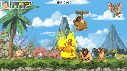 Image d'illustration pour l'article : New Joe & Mac: Caveman Ninja montre son nouveau trailer et ouvre ses précommandes