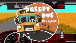 Image d'illustration pour l'article : Le Desert Bus de l’espoir revient en novembre pour un nouveau marathon caritatif