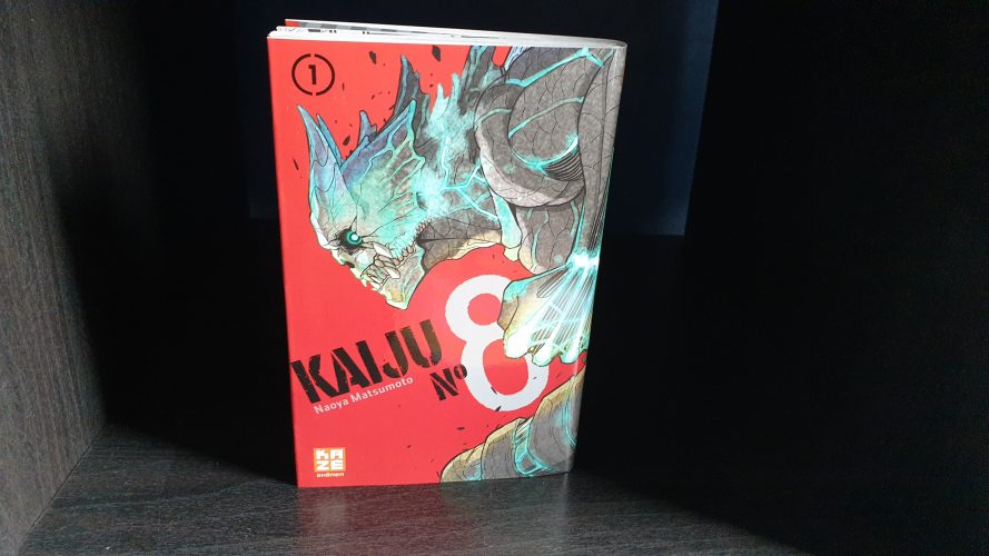 Kaiju n°8 - manga - couverture - mi-kaiju - record français