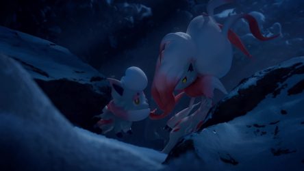 Image d'illustration pour l'article : Légendes Pokémon Arceus dévoile les Zorua et Zoroark d'Hisui