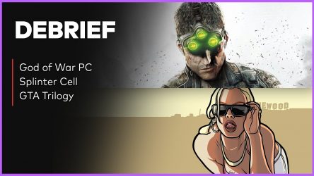Image d'illustration pour l'article : Débrief' : Splinter Cell, God of War PC, GTA Trilogy daté et Xbox 20 ans