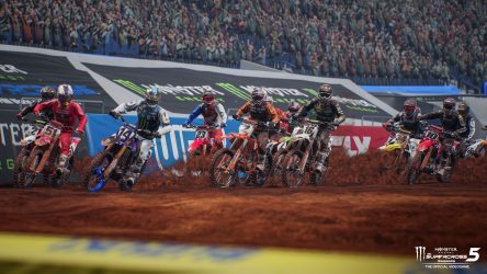 Image d'illustration pour l'article : Monster Energy Supercross - The Official Videogame 5 sortira le 17 mars 2022 sur PC et consoles