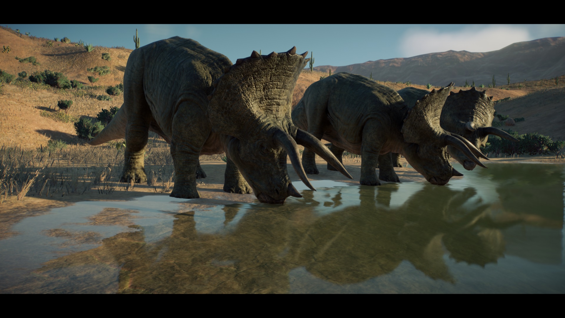 Jurassic World Evolution 2 tricératops